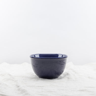 Polish Pottery ceramic bowl cobalt glaze