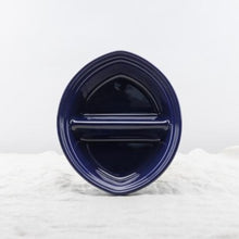 Load image into Gallery viewer, Polish Pottery ceramic divided dish cobalt glaze