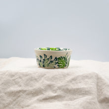 Load image into Gallery viewer, Ceramic bowl 100ml &quot;Monstera&quot; | Polish Pottery | Agzu store
