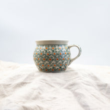 Load image into Gallery viewer, Ceramic mug 420ml &quot; Green Flowers Meadow&quot;&quot; | Agzu store
