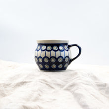 Load image into Gallery viewer, Ceramic mug 420ml &quot; Peacock Eyes&quot; | Agzu store
