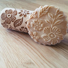 Load image into Gallery viewer, Rolling pin with pattern "FLOMICHAEL" | Agzu store