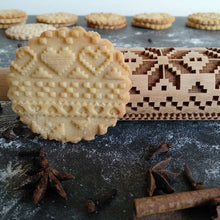 Load image into Gallery viewer, Rolling pin with pattern "Scandinavian" | Agzu store