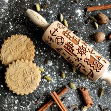 Load image into Gallery viewer, Rolling pin with pattern "Ships" | Agzu store