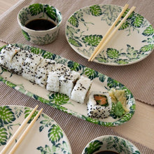Load image into Gallery viewer, Sushi Set "Monstera" Service for 2/5-piece | Agzu store