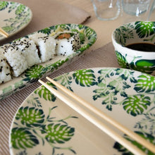 Load image into Gallery viewer, Sushi Set "Monstera" Service for 2/5-piece | Agzu store