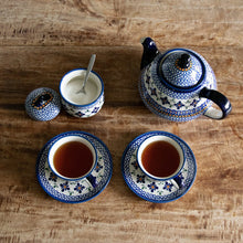 Load image into Gallery viewer, Polish Pottery ceramic sugar bowl dec. 221A