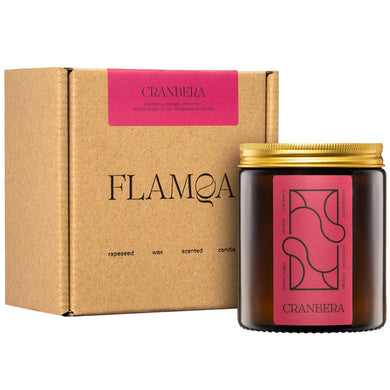 Plant-based scented candle Cranbera | Agzu store