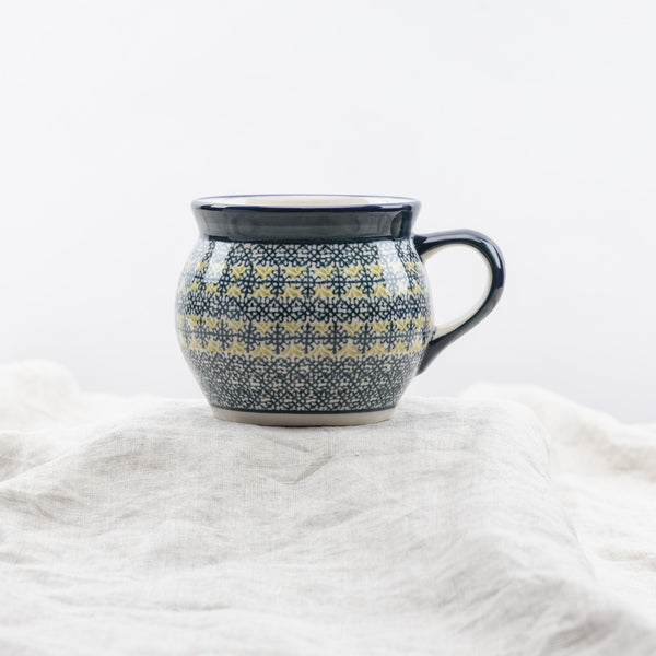 Polish Pottery ceramic mug dec. 1201A