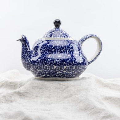 Polish Pottery ceramic teapot dec. D-1188
