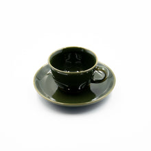 Load image into Gallery viewer, Ceramic cup with saucer 110ml &quot;Olive Tree&quot; | Agzu store
