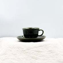 Load image into Gallery viewer, Ceramic cup with saucer 110ml &quot;Olive Tree&quot; | Agzu store
