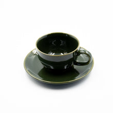 Load image into Gallery viewer, Ceramic cup with saucer 210ml &quot;Olive Tree&quot; | Agzu store
