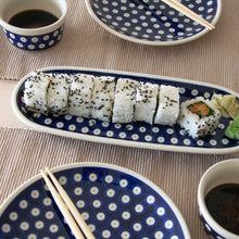 Load image into Gallery viewer, Sushi Set &quot;Blue Ladybug&quot; Service for 2/5-piece | Agzu store
