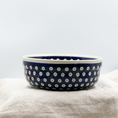 Polish Pottery ceramic bowl 1,0L dec. D-42