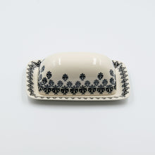 Load image into Gallery viewer, Polish Pottery ceramic butter dish D-1257
