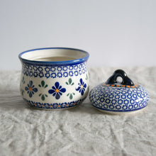 Load image into Gallery viewer, Polish Pottery ceramic sugar bowl dec. 221A
